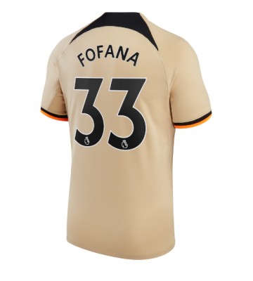 Chelsea Wesley Fofana #33 Tredjedrakt 2022-23 Kortermet
